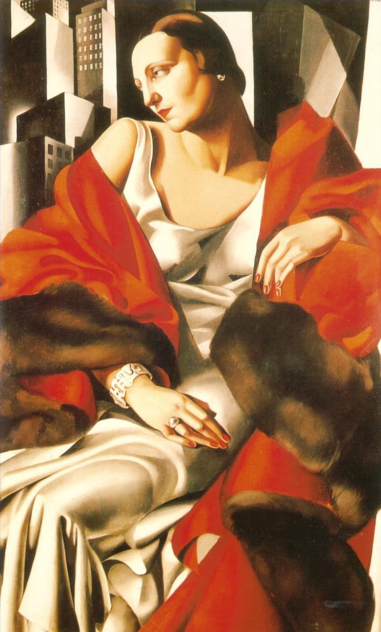 portrait de mme boucard 1931 contemporain Tamara de Lempicka Peintures à l'huile